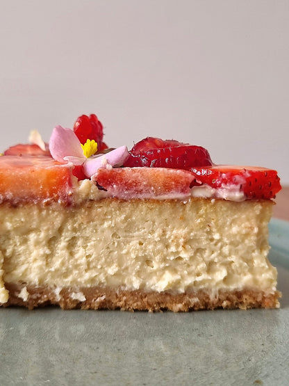 Cheesecake de requesón y miel: La ligera