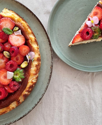 Cheesecake de requesón y miel: La ligera