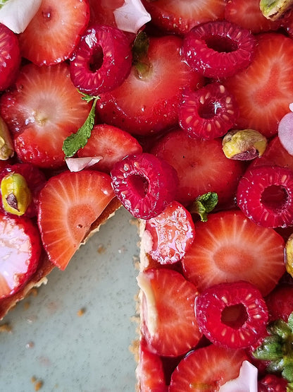 Cheesecake de requesón y miel: La ligera